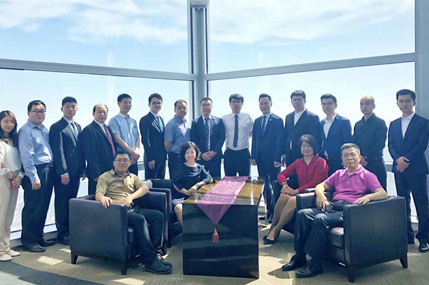 赵宏伟律师在盈科天津所（环球金融中心78层）进行的盈科北区演讲比赛中获得三等奖